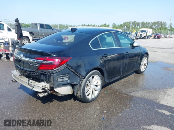 2016 Buick Regal with VIN 2G4GK5EX4G9106202, listed as a IAAI auction lot 41979498 with 150,246 mi miles. Bid and sale history available at carsss.com. Image 4.