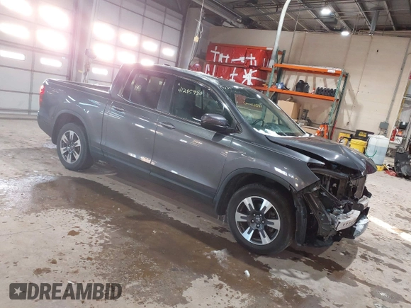 2019 Honda Ridgeline RTL with VIN 5FPYK2F54KB005791, listed as a IAAI auction lot 41285980 with 49,729 mi miles and . Bid and sale history available at DreamBid. Image 1.