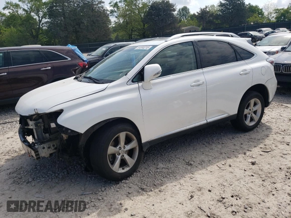 2010 Lexus RX 350 with VIN 2T2BK1BA7AC022286, listed as a Copart auction lot 54895215 with 174,651 mi miles and Salvage Title. Bid and sale history available at DreamBid. Image 1.