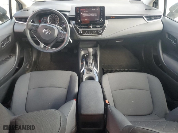 2022 Toyota Corolla LE with VIN 5YFEPMAE9NP380309, listed as a Copart auction lot 51292385 with 18,273 mi miles and Salvage Title. Bid and sale history available at carsss.com. Image 8.