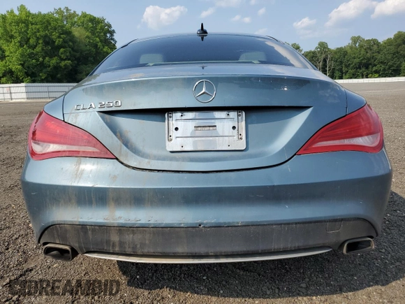 2014 Mercedes-Benz CLA 250 with VIN WDDSJ4EB5EN037746, listed as a Copart auction lot 60269815 with 133,159 mi miles and Salvage title. Bid and sale history available at DreamBid. Image 6.