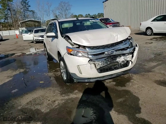 2014 Ford Edge SEL with VIN 2FMDK3JC8EBB23553, listed as a Copart auction lot 88727845 with 155,440 mi miles and Salvage Title. Bid and sale history available at carsss.com. Image 14.