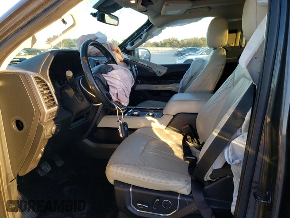 2018 Ford Expedition Platinum with VIN 1FMJU1MT0JEA50142, listed as a Copart auction lot 76636394 with 138,469 mi miles and Salvage Title. Bid and sale history available at carsss.com. Image 7.
