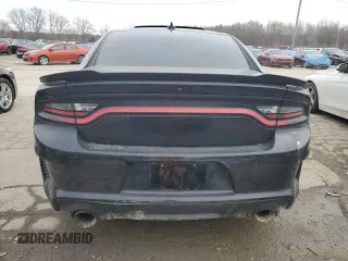2021 Dodge Charger Scat Pack with VIN 2C3CDXGJ7MH584590, listed as a Copart auction lot 46396325 with 51,257 mi miles and Salvage Title. Bid and sale history available at DreamBid. Image 6.