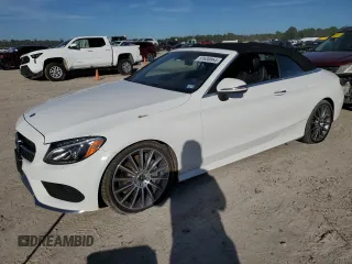 2017 Mercedes-Benz C 300 with VIN WDDWK4JB3HF541876, listed as a Copart auction lot 81630864 with 61,473 mi miles and Clean Title. Bid and sale history available at DreamBid. Image 1.