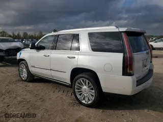 2018 Cadillac Escalade Platinum with VIN 1GYS4DKJXJR196594, listed as a Copart auction lot 84545204 with 102,462 mi miles and Salvage Title. Bid and sale history available at carsss.com. Image 2.