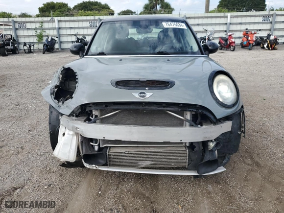 2015 MINI Cooper Hardtop 4 Door S with VIN WMWXU3C59F2B59298, listed as a Copart auction lot 76476034 with 76,363 mi miles and Salvage Title. Bid and sale history available at carsss.com. Image 5.