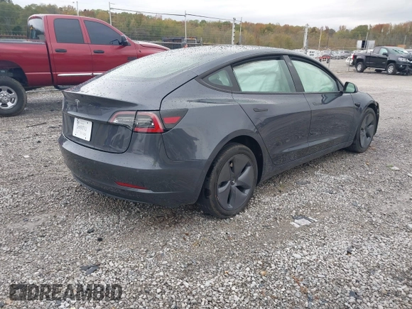 2022 Tesla Model 3 Long Range with VIN 5YJ3E1EB3NF352741, listed as a IAAI auction lot 40847981 with Not Provided miles and . Bid and sale history available at DreamBid. Image 4.