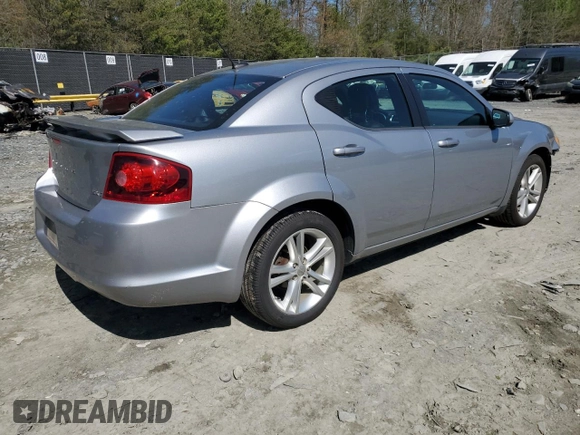 2014 Dodge Avenger SXT z VIN 1C3CDZCB6EN236606, wystawiony jako Copart lot #52445125 z przebiegiem 98 514 mil mil oraz Szkoda całkowita • Salvage title. Historia ofert i sprzedaży dostępna na DreamBid. Obrazek 3.