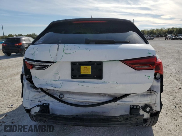 2019 Audi Q3 Premium with VIN WA1AECF30K1086720, listed as a Copart auction lot 48131155 with 51,147 mi miles and Salvage Title. Bid and sale history available at carsss.com. Image 6.
