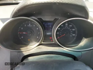 2012 Hyundai Veloster w/Gray Int with VIN KMHTC6AD5CU066108, listed as a Copart auction lot 62311305 with 117,856 mi miles and Salvage title. Bid and sale history available at DreamBid. Image 9.