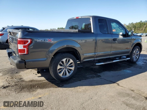 2018 Ford F-150 XL with VIN 1FTEX1CPXJFB21939, listed as a Copart auction lot 49422395 with 58,111 mi miles and Salvage Title. Bid and sale history available at carsss.com. Image 3.