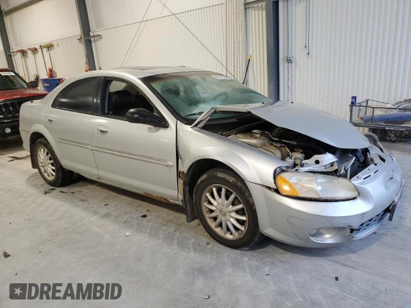 2002 Chrysler Sebring Touring with VIN 1C3AL56R32N129178, listed as a Copart auction lot 86152524 with Not provided miles and Salvage title. Bid and sale history available at DreamBid. Image 4.