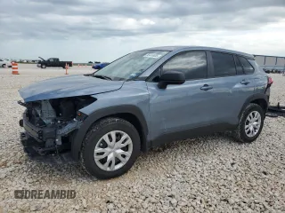 2024 Toyota Corolla Cross L with VIN 7MUAAAAG7RV082764, listed as a Copart auction lot 55446935 with 10,889 mi miles and Salvage title. Bid and sale history available at DreamBid. Image 1.