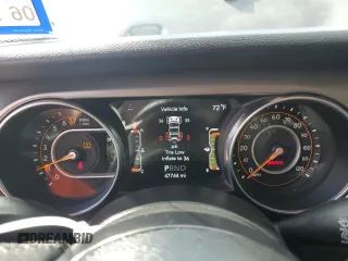 2019 Jeep Wrangler Unlimited Sport Altitude with VIN 1C4HJXDGXKW636909, listed as a Copart auction lot 48324185 with 47,744 mi miles and Clean title. Bid and sale history available at DreamBid. Image 9.