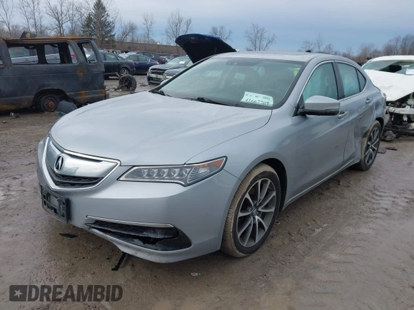 2017 Acura TLX V6 w/Technology Pkg with VIN 19UUB3F58HA001694, listed as a IAAI auction lot 41667703 with 85,959 mi miles. Bid and sale history available at carsss.com. Image 17.