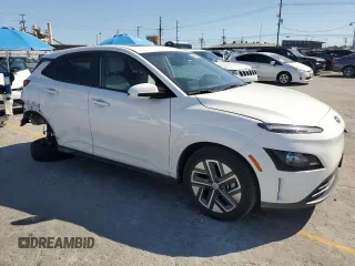 2023 Hyundai Kona SEL z VIN KM8K33AGXPU168028, wystawiony jako Copart lot #56489425 z przebiegiem 57 151 mil mil oraz Szkoda całkowita • Salvage title. Historia ofert i sprzedaży dostępna na DreamBid. Obrazek 4.
