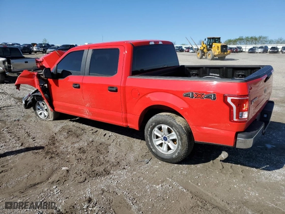 2015 Ford F-150 XLT with VIN 1FTEW1E89FKD87587, listed as a Copart auction lot 50588004 with 0 mi miles and Non Repairable. Bid and sale history available at carsss.com. Image 2.