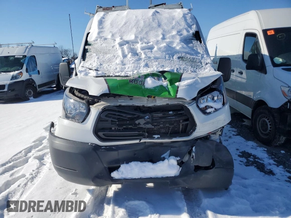 2018 Ford Transit with VIN 1FTYR2CMXJKA72171, listed as a Copart auction lot 89252405 with Not Provided miles and Salvage Title. Bid and sale history available at carsss.com. Image 5.