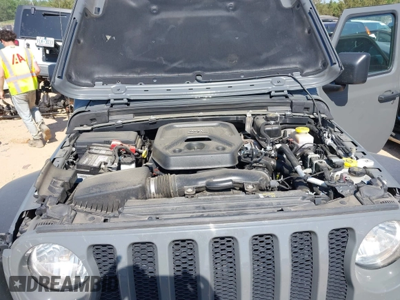 2020 Jeep Wrangler Sport S with VIN 1C4GJXAN5LW146068, listed as a IAAI auction lot 42071619 with 51,238 mi miles and . Bid and sale history available at DreamBid. Image 10.