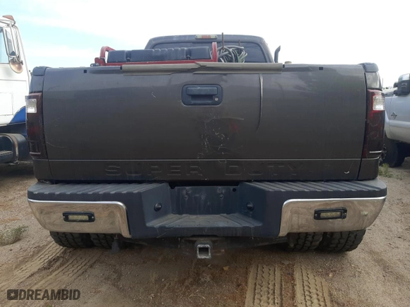 2005 Ford Super Duty F-350 DRW XL with VIN 1FTWW33P85EC90338, listed as a Copart auction lot 63077094 with 0 mi miles and Salvage Title. Bid and sale history available at carsss.com. Image 6.