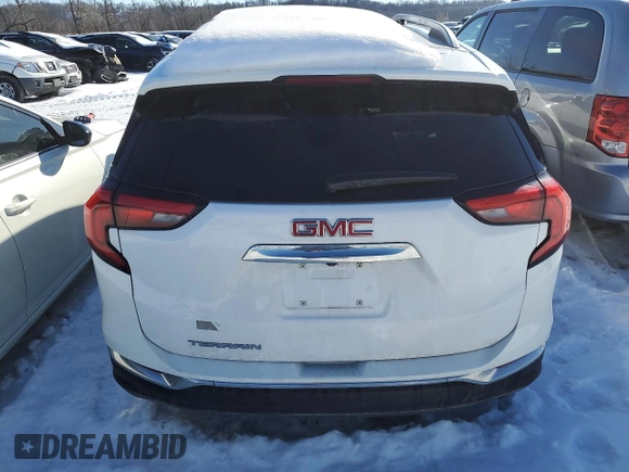 2021 GMC Terrain SLT with VIN 3GKALPEV5ML325958, listed as a Copart auction lot 41509375 with Not provided miles and Salvage title. Bid and sale history available at DreamBid. Image 6.