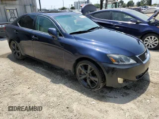2006 Lexus IS 350 with VIN JTHBE262965007974, listed as a Copart auction lot 62011125 with 196,177 mi miles and Clean title. Bid and sale history available at DreamBid. Image 4.