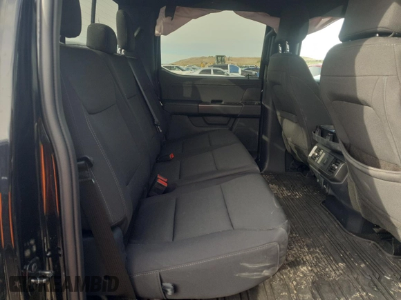 2024 Ford F-150 XLT with VIN 1FTFW3L89RKD35576, listed as a Copart auction lot 49867725 with 8,608 mi miles and Salvage Title. Bid and sale history available at DreamBid. Image 11.