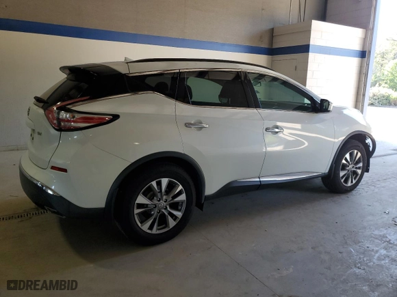 2016 Nissan Murano S with VIN 5N1AZ2MG6GN134405, listed as a Copart auction lot 52324945 with 113,034 mi miles and Salvage Title. Bid and sale history available at carsss.com. Image 3.