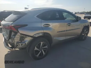 2019 Lexus NX 300 with VIN JTJBARBZ9K2197650, listed as a Copart auction lot 50976215 with 49,021 mi miles and Salvage Title. Bid and sale history available at DreamBid. Image 3.