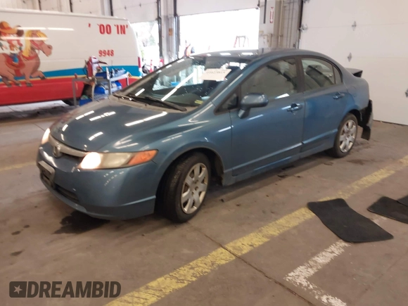 2008 Honda Civic LX z VIN 1HGFA16558L069455, wystawiony jako IAAI lot #41623815 z przebiegiem 205 009 mil mil oraz . Historia ofert i sprzedaży dostępna na DreamBid. Obrazek 16.