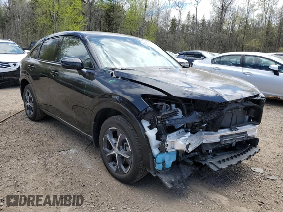 2025 Honda HR-V EX-L z VIN 3CZRZ2H73SM102221, wystawiony jako Copart lot #56303925 z przebiegiem 15 566 mil mil oraz Szkoda całkowita • Salvage title. Historia ofert i sprzedaży dostępna na DreamBid. Obrazek 4.
