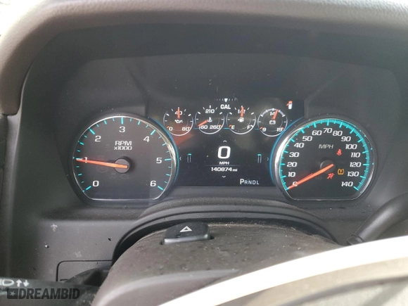 2017 Chevrolet Tahoe LT with VIN 1GNSKBKC6HR288921, listed as a Copart auction lot 43001785 with 140,874 mi miles and Salvage Title. Bid and sale history available at carsss.com. Image 9.