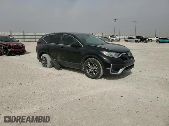 2020 Honda CR-V EX with VIN 5J6RW1H56LL013649, listed as a Copart auction lot 48021775 with 59,163 mi miles and Salvage Title. Bid and sale history available at carsss.com. Image 12.