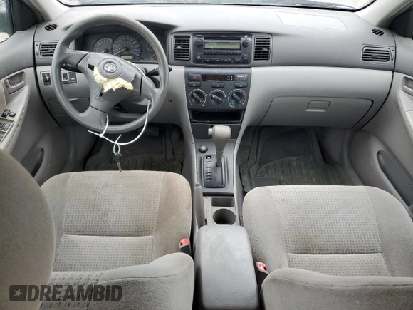 2007 Toyota Corolla CE with VIN JTDBR32E470134996, listed as a Copart auction lot 78629864 with Not Provided miles and Salvage Title. Bid and sale history available at DreamBid. Image 8.