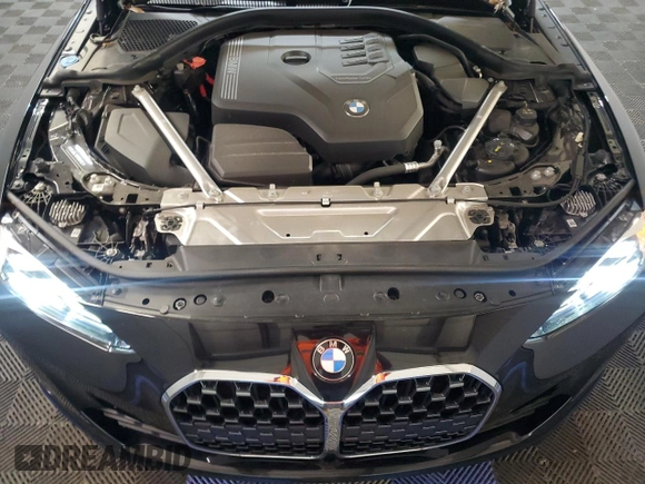 2024 BMW 4 Series 430i with VIN WBA63AV07RFR59032, listed as a Copart auction lot 72823964 with 24,687 mi miles and Clean Title. Bid and sale history available at DreamBid. Image 11.