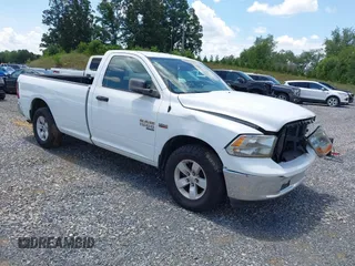 2019 Ram 1500 Tradesman with VIN 3C6JR6DT4KG561518, listed as a IAAI auction lot 42726625 with 161,859 mi miles and . Bid and sale history available at DreamBid. Image 1.