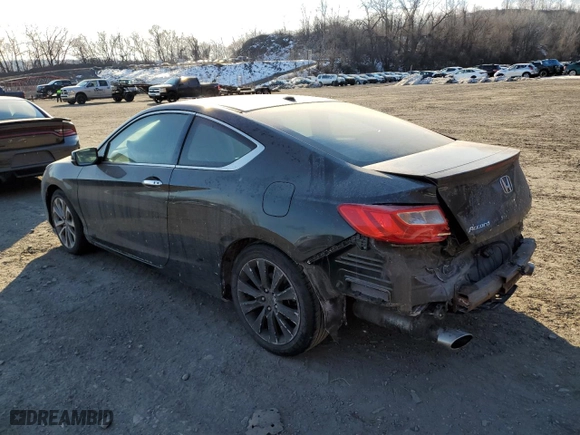 2013 Honda Accord Cpe EX-L with VIN 1HGCT2B8XDA005419, listed as a Copart auction lot 42506515 with NaN miles and Salvage Title. Bid and sale history available at carsss.com. Image 2.