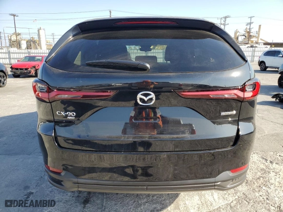 2024 Mazda CX-90 3.3 Turbo Select with VIN JM3KKAHD9R1174955, listed as a Copart auction lot 71837594 with 1,978 mi miles and Salvage Title. Bid and sale history available at carsss.com. Image 6.