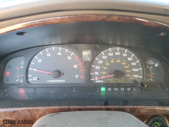 2000 Toyota 4Runner Limited with VIN JT3HN87R3Y9044030, listed as a Copart auction lot 50256965 with 244,734 mi miles and Salvage Title. Bid and sale history available at carsss.com. Image 9.
