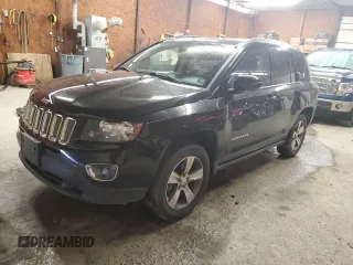 2016 Jeep Compass High Altitude with VIN 1C4NJDEB1GD709561, listed as a Copart auction lot 65837915 with 64,576 mi miles and Salvage title. Bid and sale history available at DreamBid. Image 1.