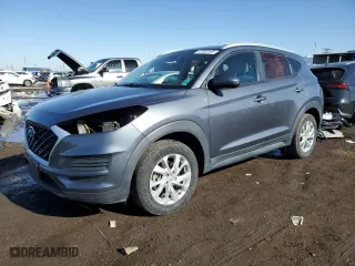 2019 Hyundai Tucson Value with VIN KM8J33A4XKU956382, listed as a Copart auction lot 42863185 with 68,364 mi miles and Salvage Title. Bid and sale history available at carsss.com. Image 1.