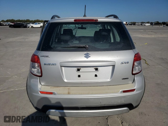 2008 Suzuki SX4 with VIN JS2YB413685101190, listed as a Copart auction lot 76888034 with 0 mi miles and Salvage Title. Bid and sale history available at carsss.com. Image 6.