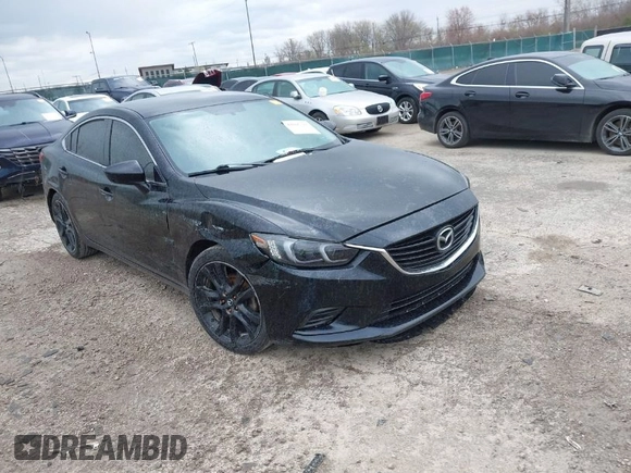 2014 Mazda Mazda6 i Touring with VIN JM1GJ1V68E1128650, listed as a IAAI auction lot 42035713 with 171,609 mi miles. Bid and sale history available at carsss.com. Image 1.