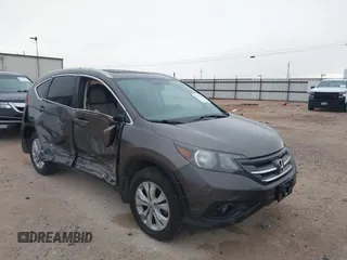2014 Honda CR-V EX-L with VIN 2HKRM3H76EH512578, listed as a IAAI auction lot 42102989 with 84,235 mi miles and . Bid and sale history available at carsss.com. Image 1.