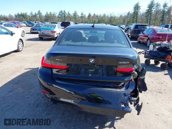 2019 BMW 3 Series 330i xDrive with VIN WBA5R7C59KFH30971, listed as a IAAI auction lot 42005244 with 59,514 mi miles and . Bid and sale history available at DreamBid. Image 16.