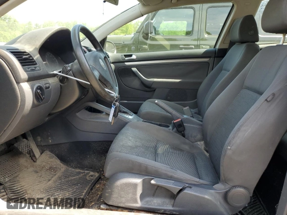 2008 Volkswagen Rabbit S with VIN WVWBA71K18W242609, listed as a Copart auction lot 54439135 with 206,083 mi miles and Salvage title. Bid and sale history available at DreamBid. Image 7.