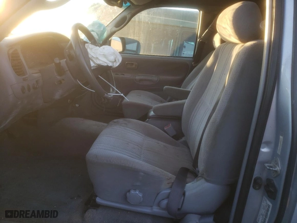 2000 Toyota Tundra SR5 with VIN 5TBRT3418YS009579, listed as a Copart auction lot 47286165 with 195,182 mi miles and Salvage Title. Bid and sale history available at carsss.com. Image 7.