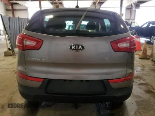 2012 Kia Sportage LX with VIN KNDPB3A29C7271466, listed as a Copart auction lot 58755725 with 156,489 mi miles and Salvage title. Bid and sale history available at DreamBid. Image 6.