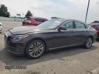2015 Hyundai Genesis 3.8L z VIN KMHGN4JE5FU088669, wystawiony jako Copart lot #60915675 z przebiegiem 117 681 mil mil oraz Czysty tytuł • Clean title. Historia ofert i sprzedaży dostępna na DreamBid. Obrazek 1.